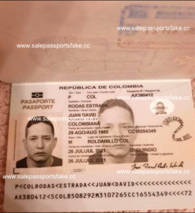 Colombian Passport