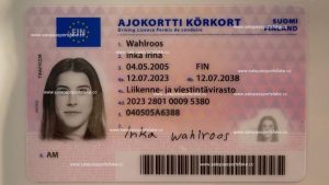 Finnish Drivers License